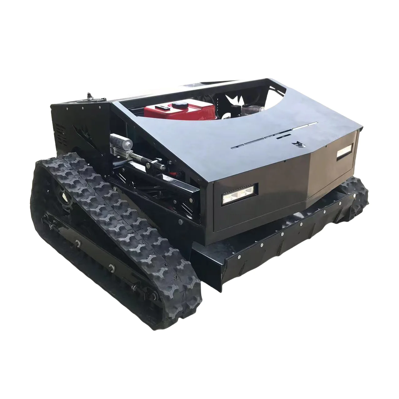 4 Wheel Mini Electric Lawn Mower with Remote Control Industrial & DIY Grade Cordless 24v Battery Power Source for Farm Use