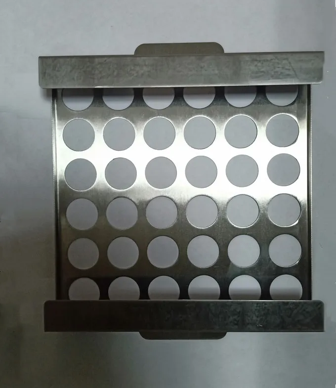 36holes Stainless Steel Chili Grill Jalapeno Rack With Pepper Corer