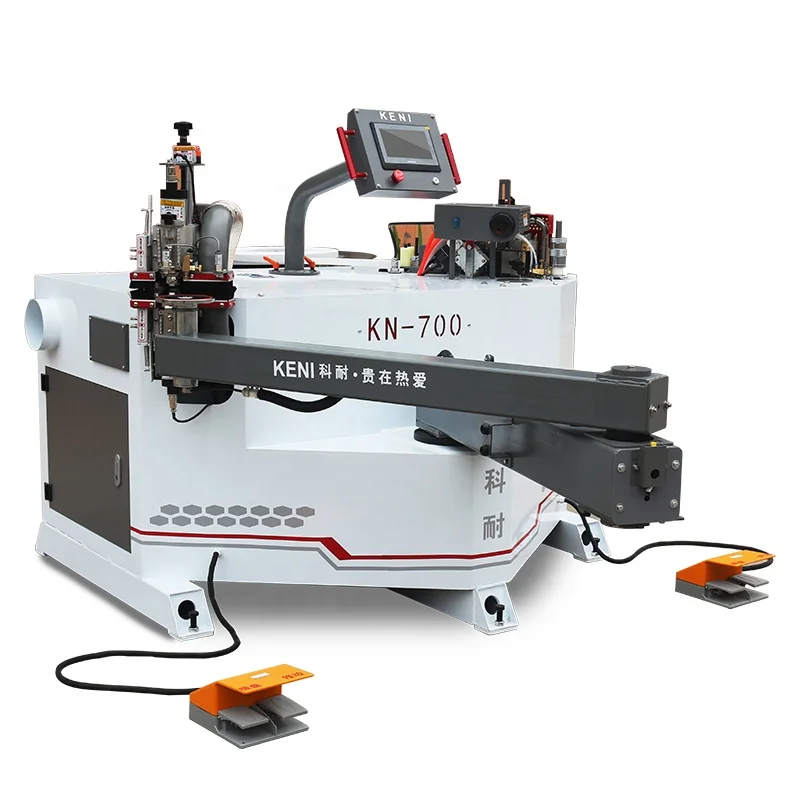 KN-700 станок для облицовывания кромок деревянной мебели производитель кромкооблицовочный и кромкообрезной станок ручного Кромкооблицовочный станок