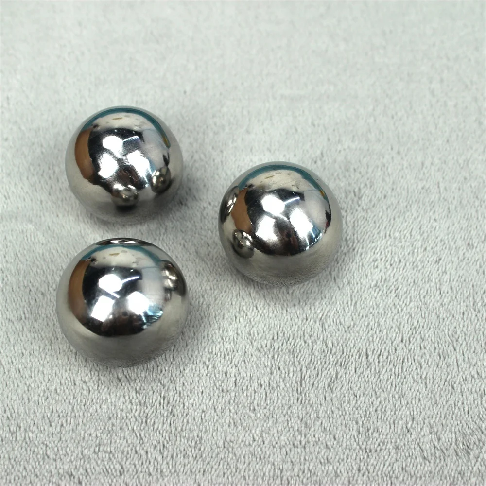 Food grade 3mm 4mm stainless steel media ball bottle decanter cleaning balls