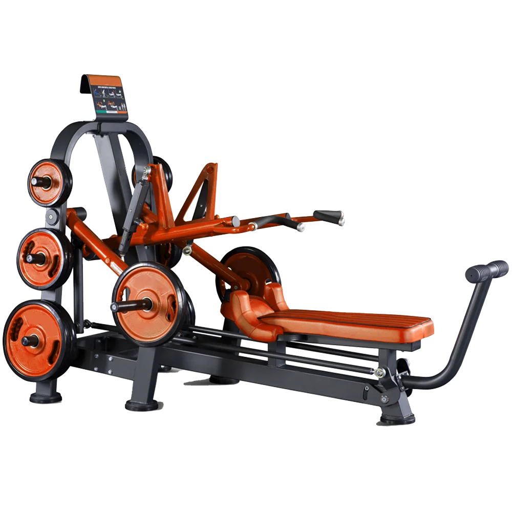 Fitness Equipment Multi Function Strength Free Weight Gym Machine Plate Loaded Incline Split 45 Degree Leg Press Trainer