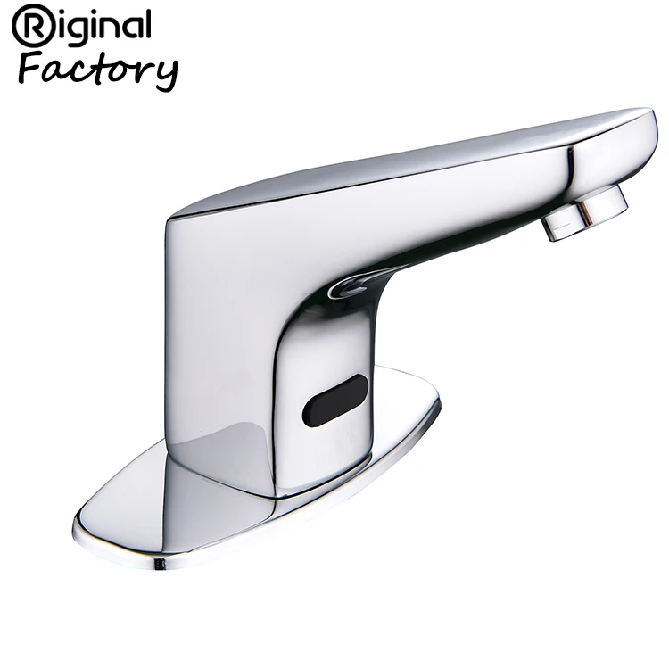 High Quality HY-165D Automatic Sensor Faucet Non-Contact Touchless Water Tap Mixer for Bathroom Kitchen School