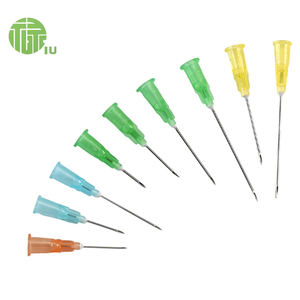 Best Mesotherapy Needles Disposable Hypodermic Filler Needle 21G/23G 50MM Metal Blunt Needle