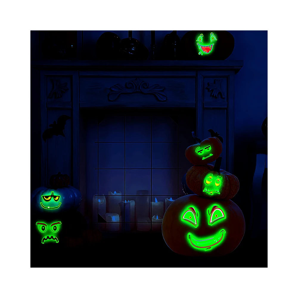 3*3 CM Bright Star & Moons Glowing Wall Stickers 3D Home Decor Stickers Luminous Fluorescent Glow in Dark Ceiling