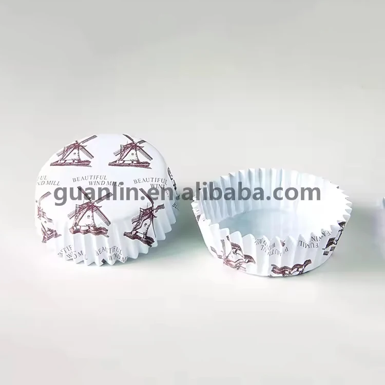 China Factory Hot Sale Stock PET Coating Paper Muffin Baking Cups