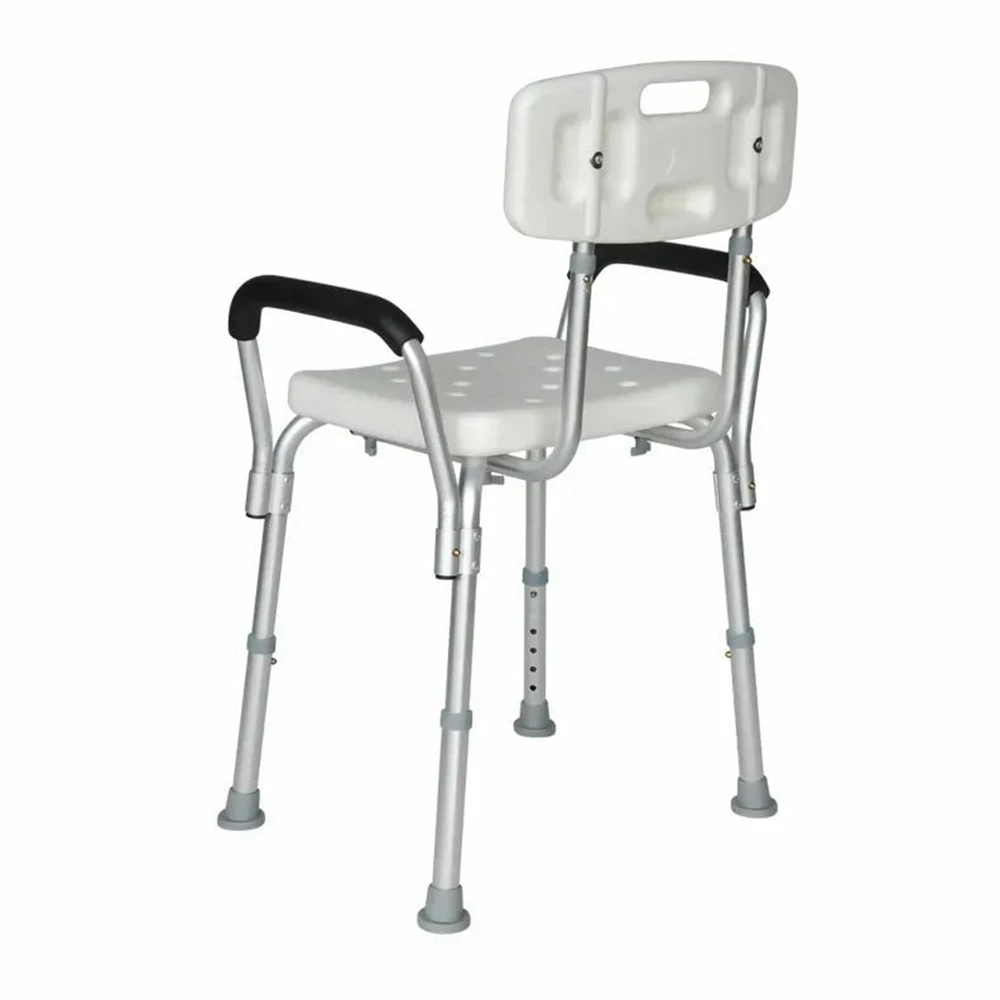 Manufacturer Adjustable Shower Chair Shower Aluminum Alloy Non-Slip Shower Chair For Elderly