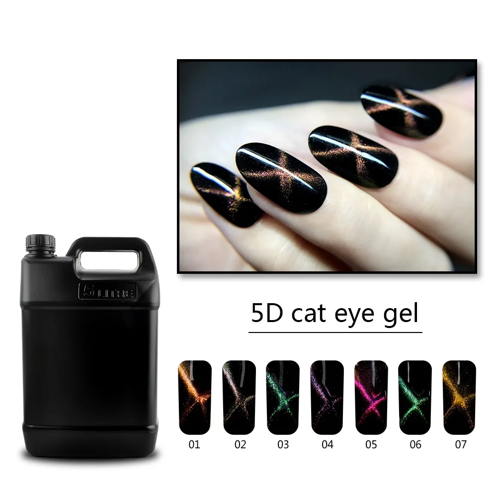 
Top Selling 3D Cat Eye Nail Gel Polish Special Nail Painting Magnetic UV Charm Cat Eye Gel 