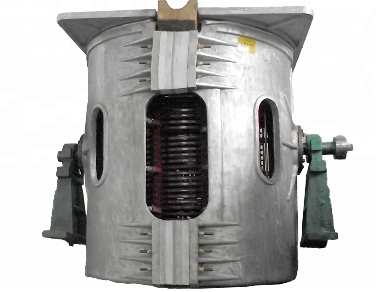 250KG 0.25T VIP medium frequency induction reducer aluminum  furnace for melting iron copper aluminum steel industrial furnace