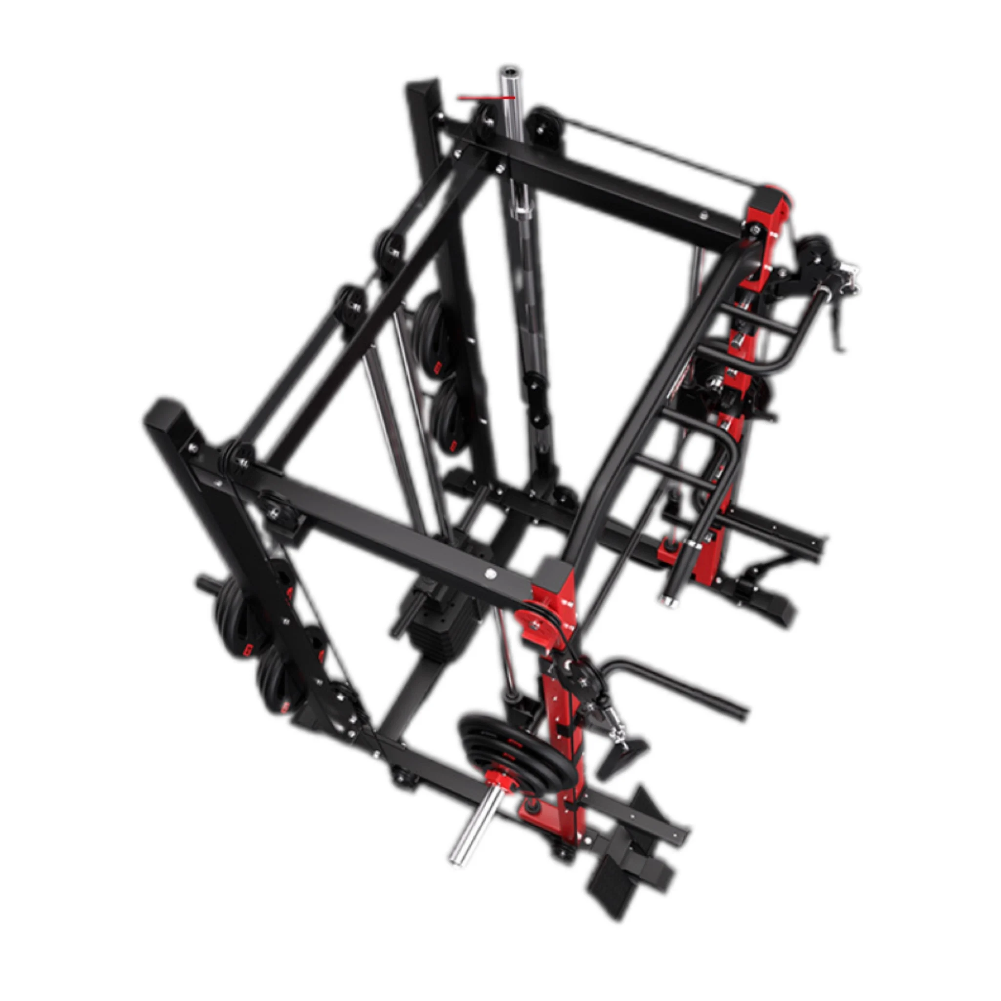 2024 fitness exercise smith machine multi function station commercial smith machine for gym equipment