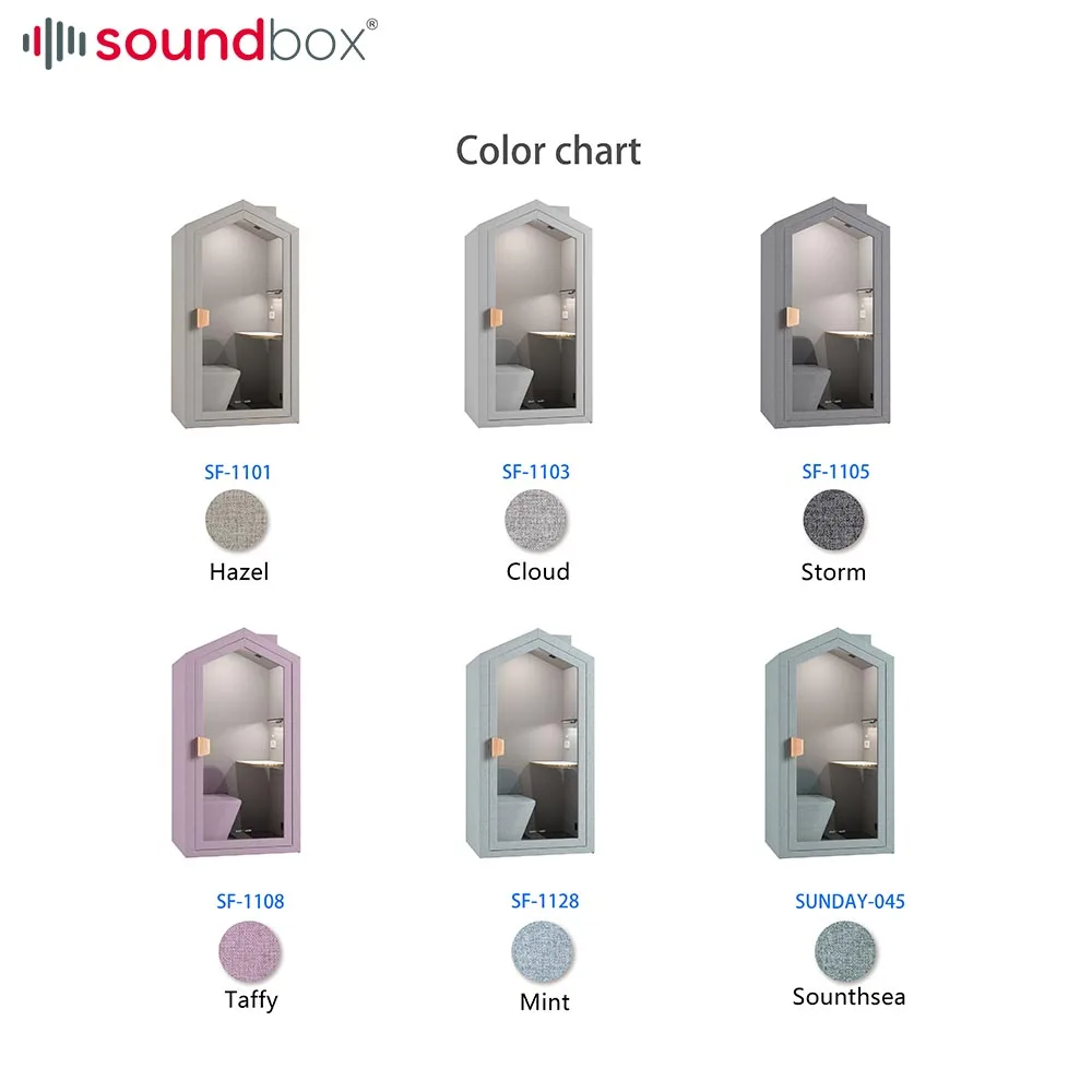 Noise Reduction Soundproof Office Home Pod Turbo Fresh Air System House Reading Mini Space