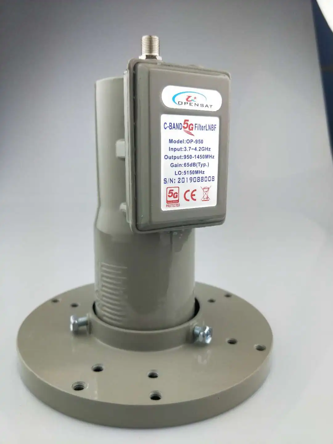 opensat  low price lnb c band 4.5 satellite receiver universal c band lnb for sale