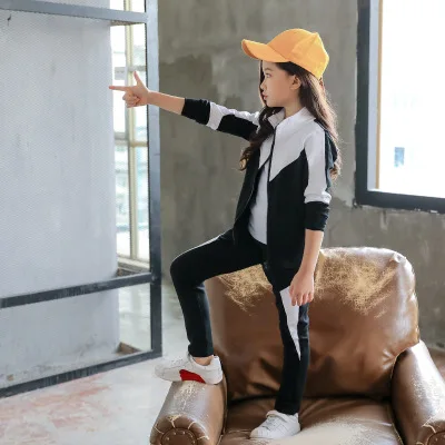 Children clothing High quality casual sports children  clothes set autumn clothing cotton for girls teenage girls clothes