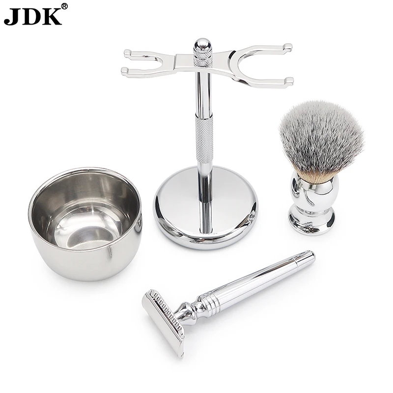 Other Shaving & Hair Removal Products Stainless Steel Premium Quality Shaving Brush Razor Soap Bowl Shaving Set for Men