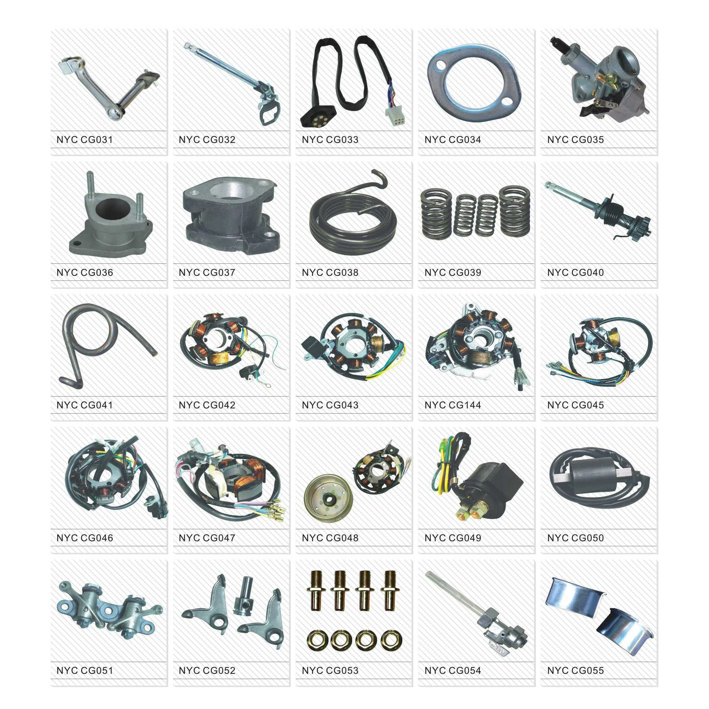 high quality Hot sale motorcycle parts CG125 125cc 150cc 175cc 200cc