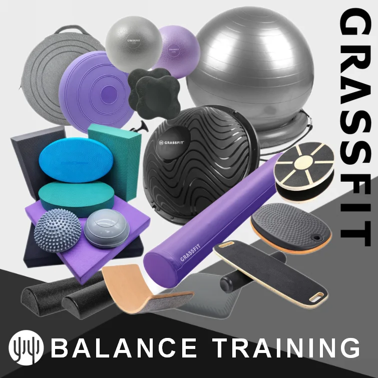 GRASSFIT Best Selling Wholesale high quality physiotherapy Yoga Foam balance disc Pad for core stability balance Training