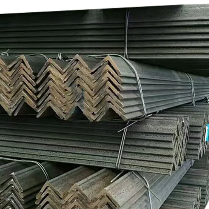 Hot Rolled ASTM Q235 Q345 Ss400 30mm 50mm 100mm Angle Bar Galvanized Carbon L Shape Angle Steel Bar