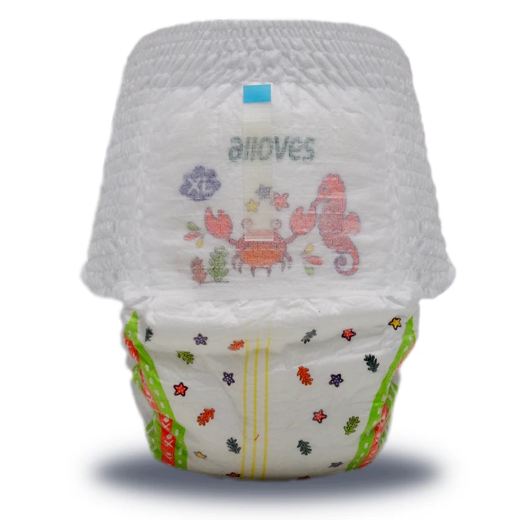 Oem manufacturer Custom Disposable urine pants baby diaper ultra dry Baby Training Pants