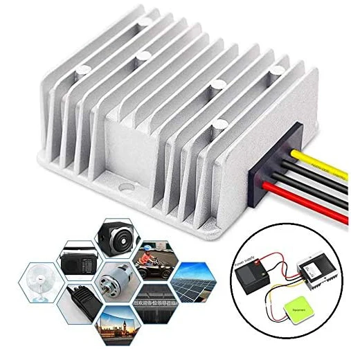 12V To 19V 3A 5A 8A 10A 15A  Dc-dc Step Up Boost Converter Dc 12Volt To 19Volt With Waterproof Ip 68
