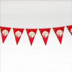 260-300cm Crescent Decoration Muslim Paper Ramadan Banner For Festival
