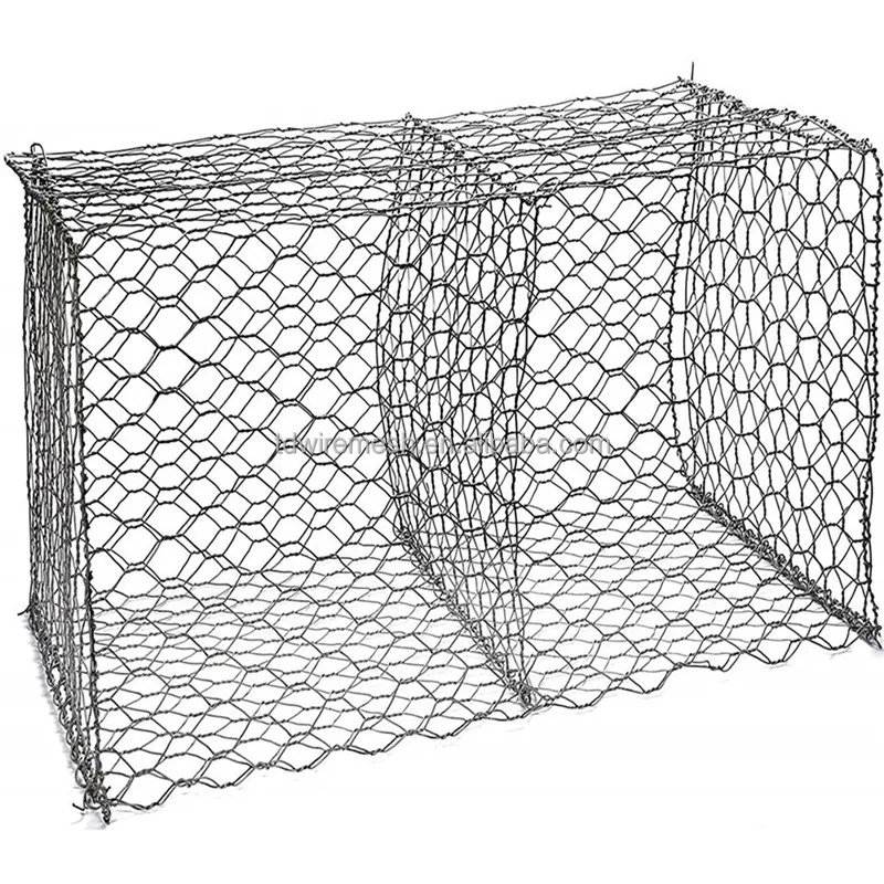 Manufacture Low price  Electro Galvanized/Hot Dippped  Galvanized Gabion wire mesh/Gabion mesh roll/Reinforced Gabion