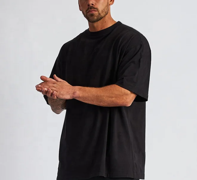 Wholesale 100% Cotton High Quality Custom Mens T-Shirt Printing Your Brand T Shirt Men Graphic Tees Shirt men Oversize blank