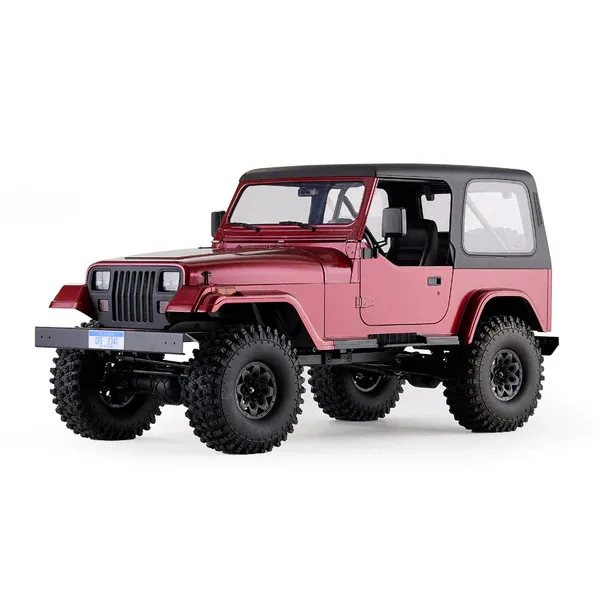 1:10 Mashigan ROChobby FMS Radio Controlled Rock Crawler RTR RS Red 4WD RC YJ