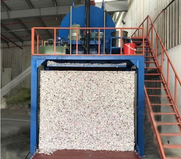 Manufacture Polyurethane Foam Recycling Machine Inslole Furniture Sponge Rebound Foam Machine Mattress Rebonded Foam Machine