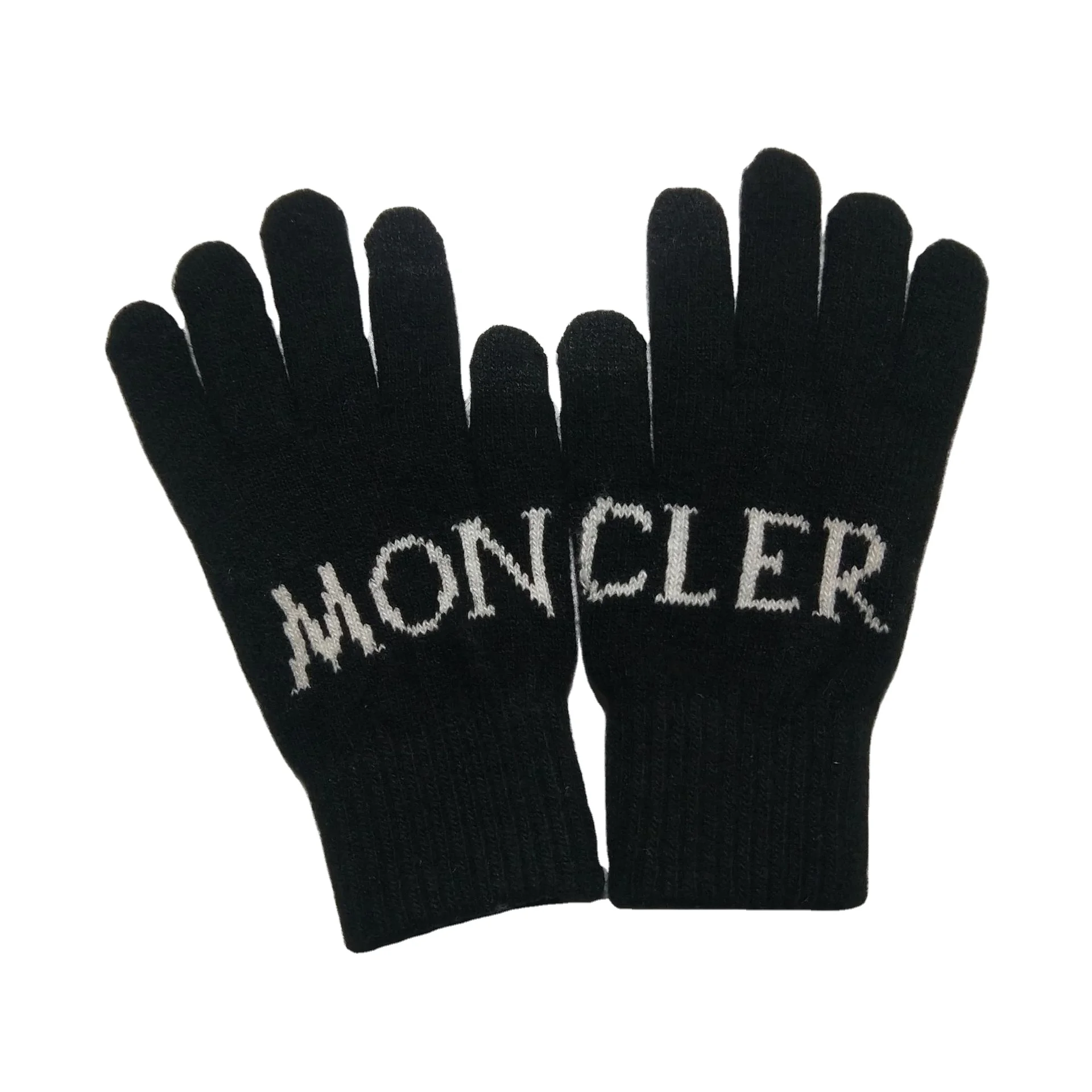 Winter Magic Gloves Touch Screen Women Men Warm Stretch Knitted Wool Mittens Decorative Pattern Acrylic Gloves
