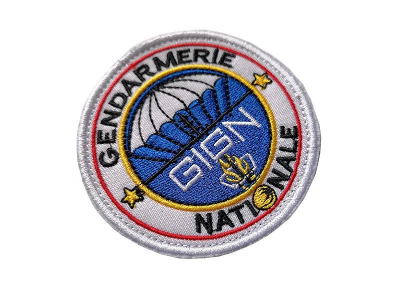 wholesale embroidery Apollo Project NASA Space Agency Aerospace hook and loop fastener Compatible morale patches and badges
