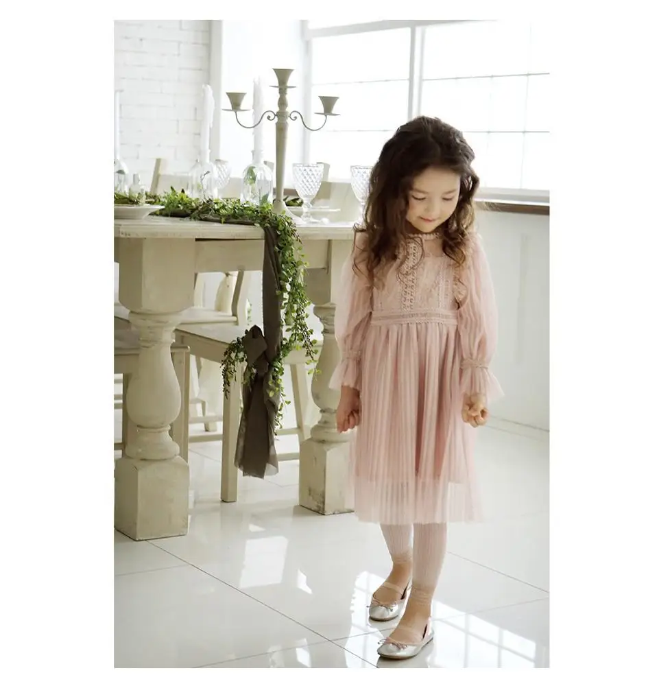 
Sweet princess style tulle frock dress toddler and little girl dress 