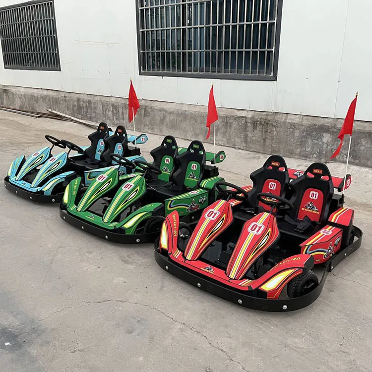 2024 Newest Electric Karting Car Sport Electric Racing Mini pedal go Kart Carting Car Electric Racing Karting for business