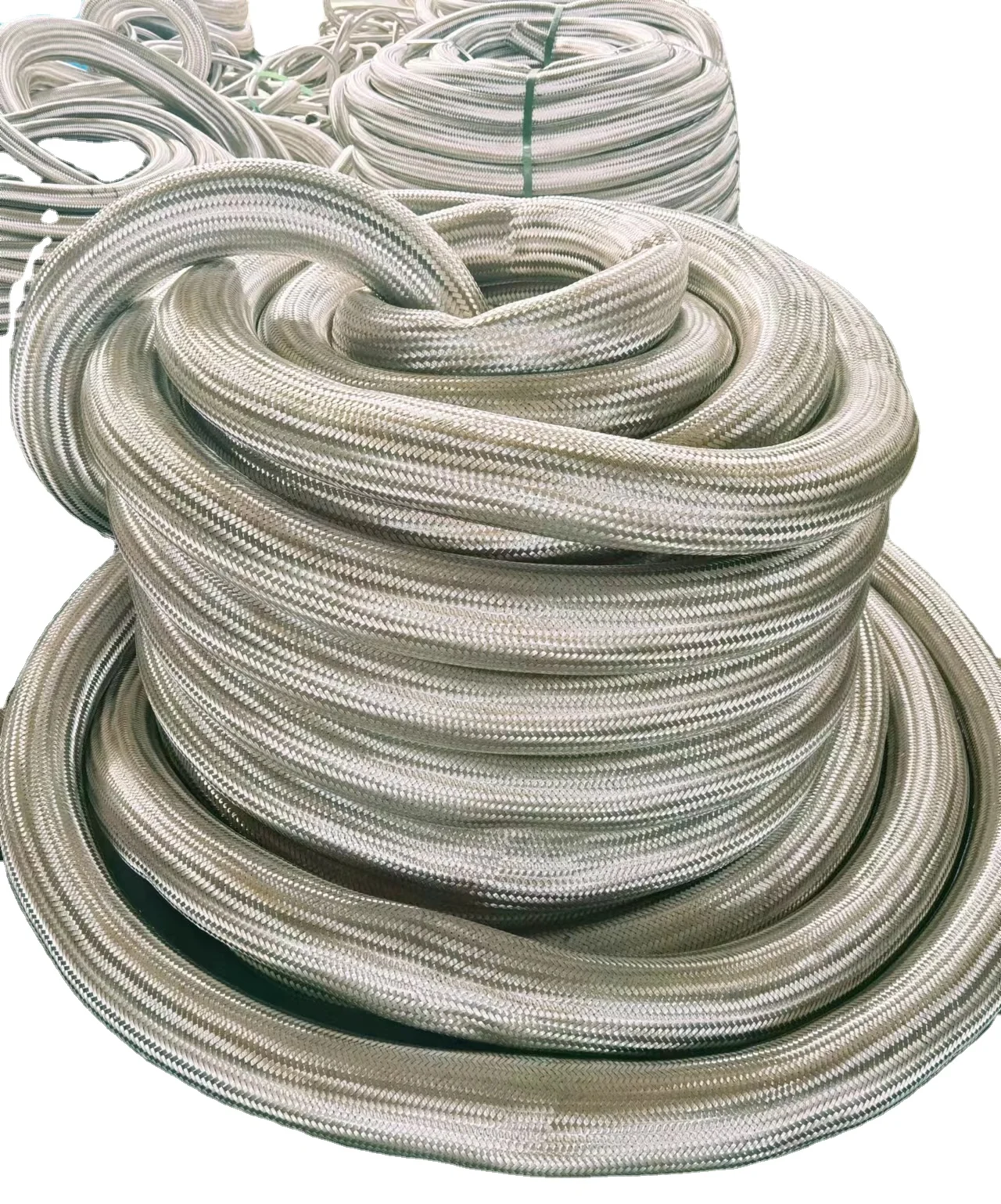 ss 304/316L 321  AISI braided air corrugated braided metal hose