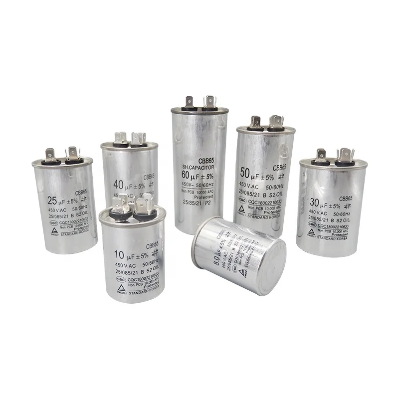 15-50UF CBB65 Capacitor 450VAC Air Conditioner Start Capacitor