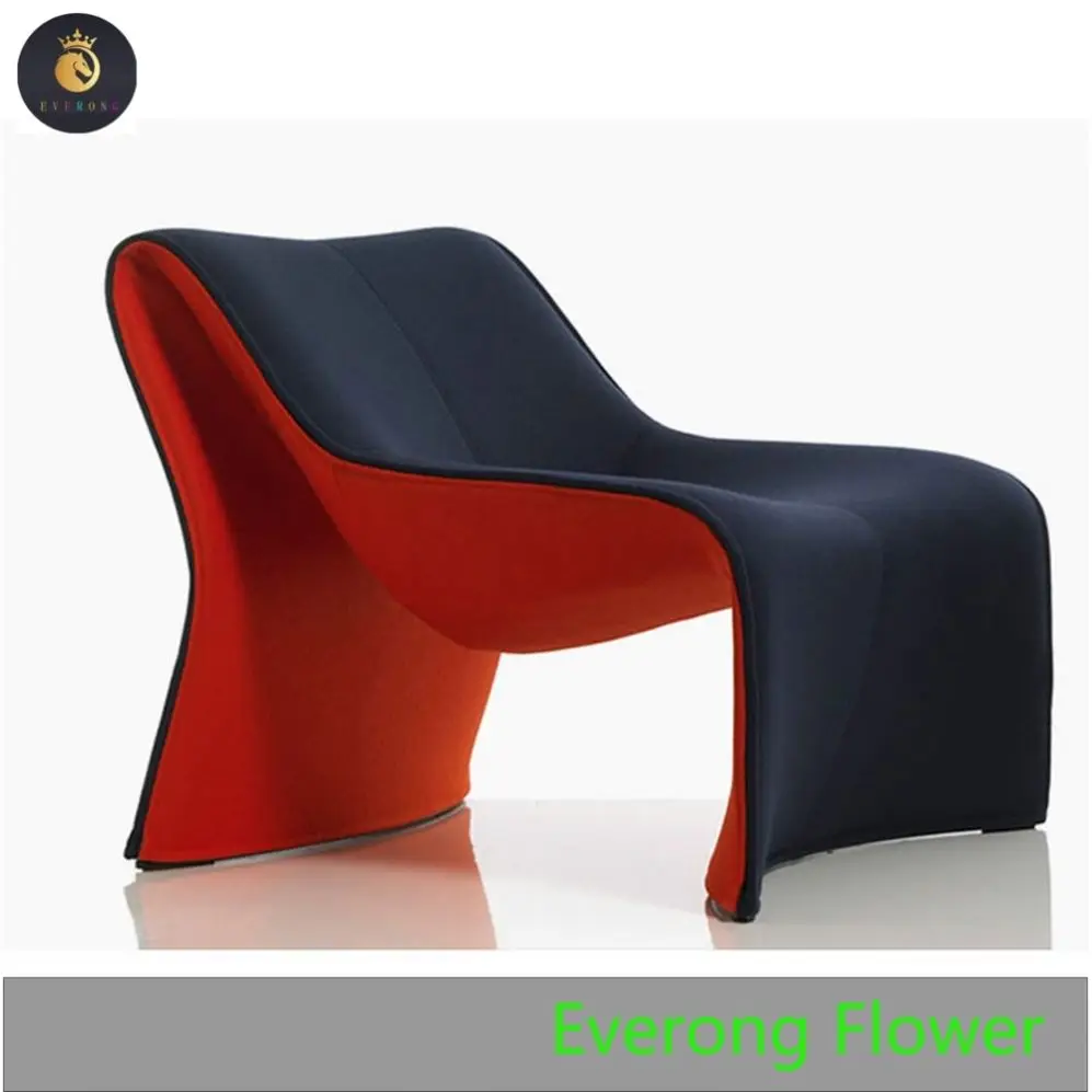 2022 Hot selling  Living room 181 cloth lounge chair high heel shoe leisure chair by fabric upholstery