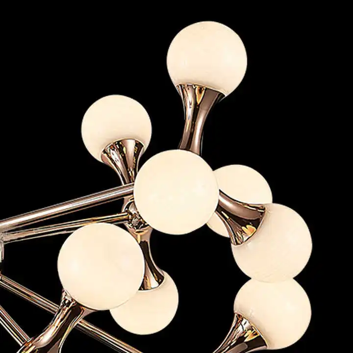 HUAYI Contemporary Dining Living Room Hotel 60w 120w Nordic Modern Ceiling Hanging LED Pendant Light Chandelier