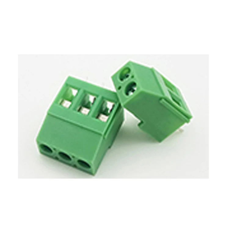 Screw type PCB 129-5.08mm pitch terminal block replace phoenix high quality green connector