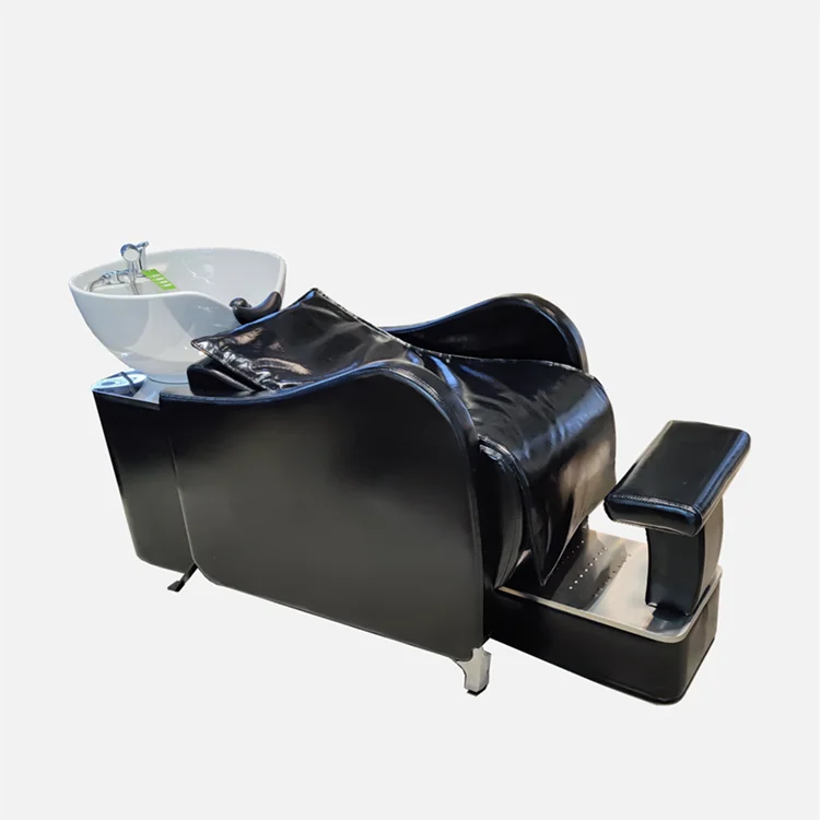 Unique design salon furniture shampoo chair wash unit salon shampoo bowl chair
