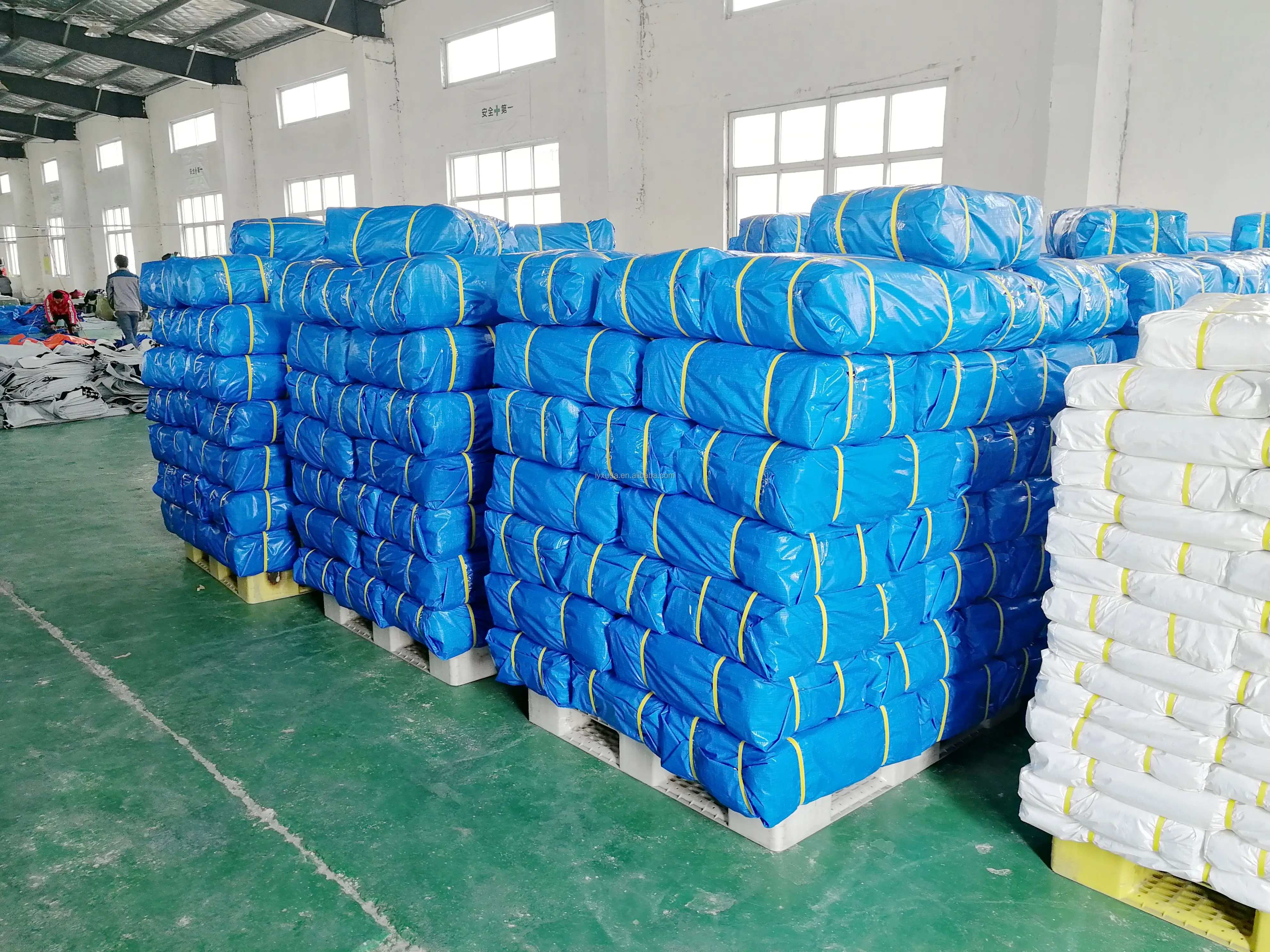 Wholesale Price Outdoor Waterproof Blue Polyethylene Plastic Cover Tarps Heavy Duty Waterproof PE Tarpaulin for Indonesia