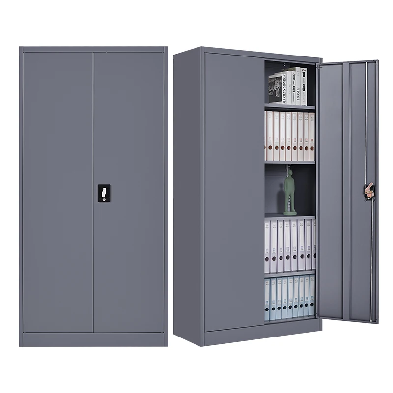 Wholesale hot 2 Door Steel Cupboard with 4 Shelves Wholesale storage office cupboards Office Filing Cabinet