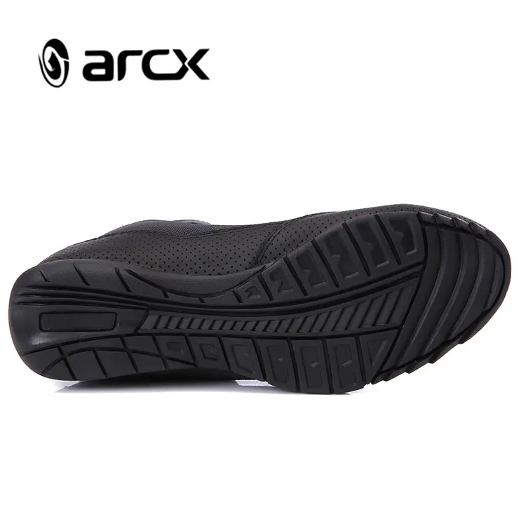 ARCX Motorcycle Shoes Men Streetbike Casual Accessories Breathable Protective Gear Anti-Slip Motorbike Boots