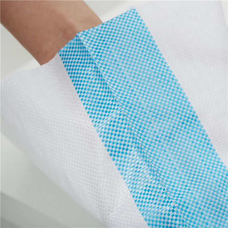 
Factory Wholesale 25kg 50kg 100kg PP Woven Packing Bag For Flour Rice Grain 