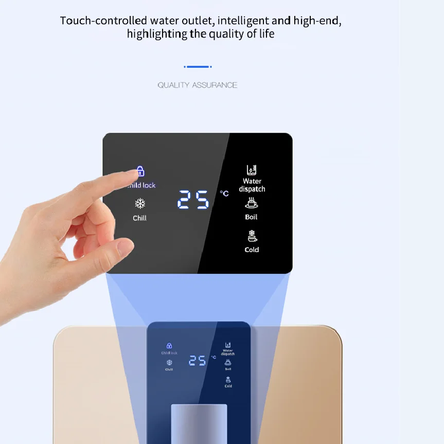 Wholesale Electric Pipeline Hot Cold Water Cooler Freestanding Wall Mounted Water Dispenser for Home  Office Use