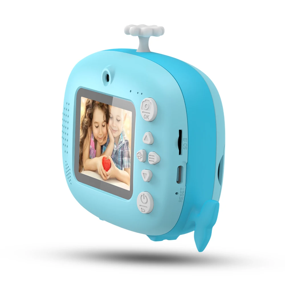 Hot Selling  Digital Print Camera for Kids With 2.4 Inch LCD Digital Camera for Children   Instant Print Camera  for Girls Boys