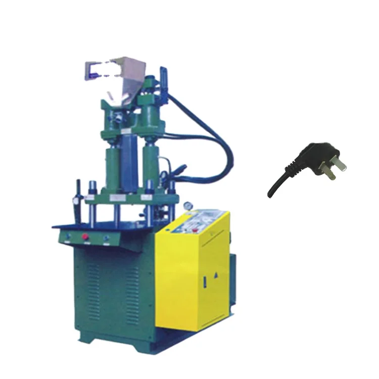 Electrical plug machine for two and three pin plugs