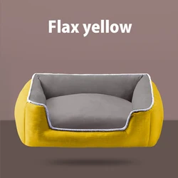 2022 factory custom dog pet sleeping bed  rattan fluffy cat pet bed sofa washable memory foam pet dog bed