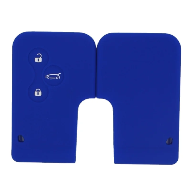 Various car key protection silicone key cover/car key cover suitable for Renault Smart 3 buttons
