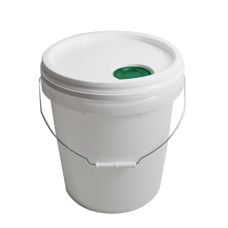 Supply food grade 18lt Plastic Pails 18L Plastic Bucket With Lid and  Spout Covers For Packing Food For Paint
