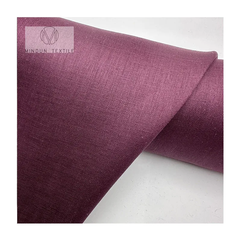 Mindun High Quality 100% Linen Fabric Soft And Smooth For Shirt And Dress 100% Linen Clothes