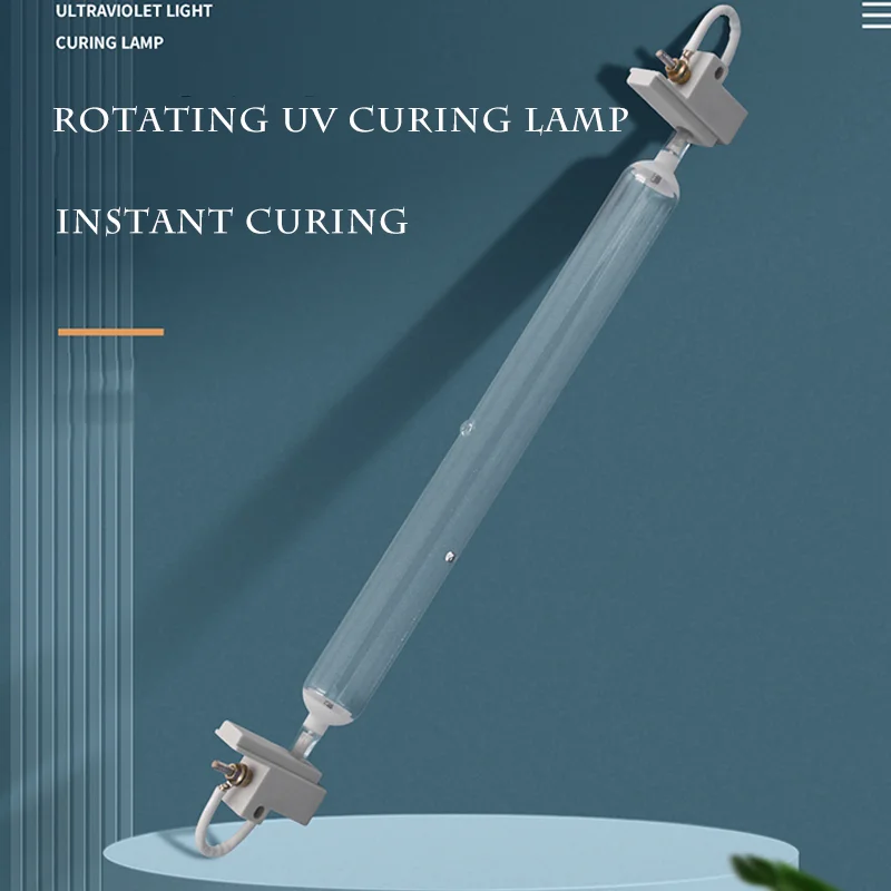 Support Custom Imported High Power UV Halogen Lamp 2KW-21KW UV Curing Lamp for Rotary Machine UV Curing Drying