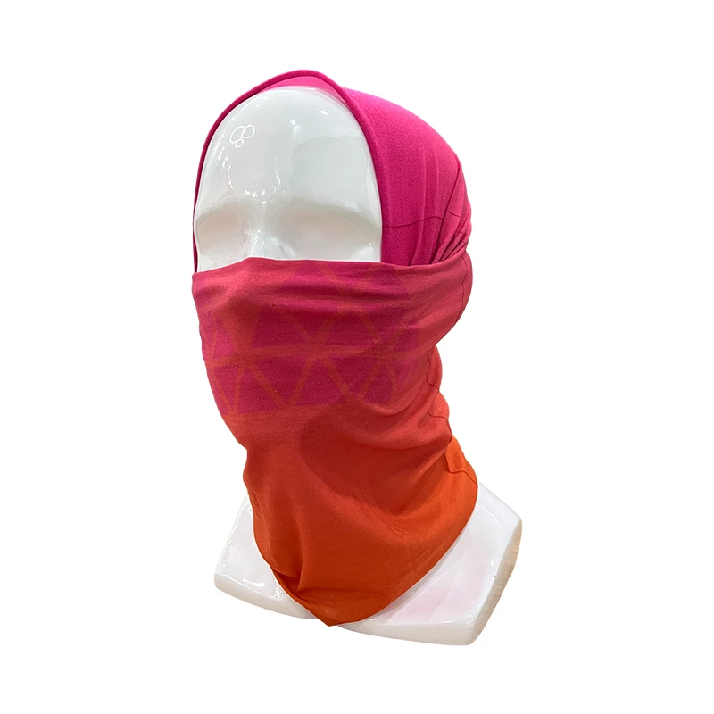 Sublimation Printing Gradient Color Face Tube Bandana Face Shield UV 30+ Multipurpose Neck Gaiter